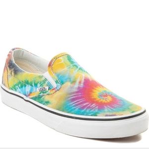 Tie-dye vans